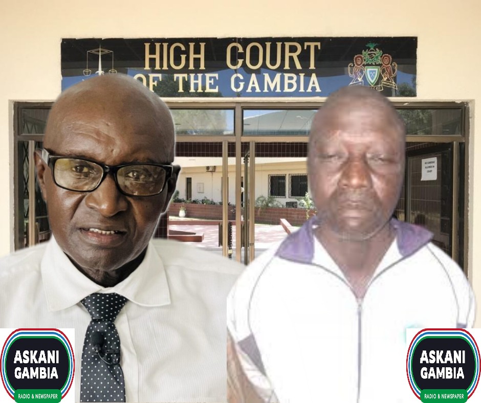 Sam Sarr and Sanna Manjang